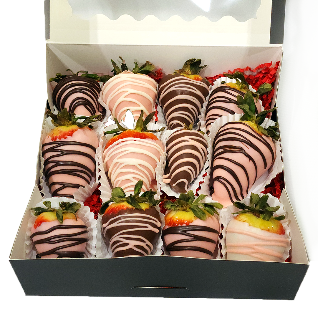 Drizzled Strawberries