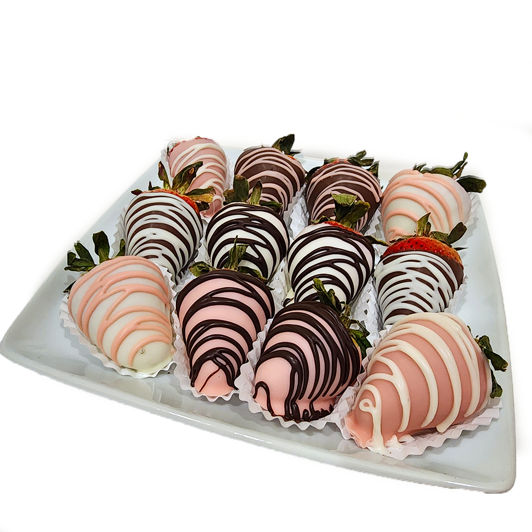 Drizzled Strawberries